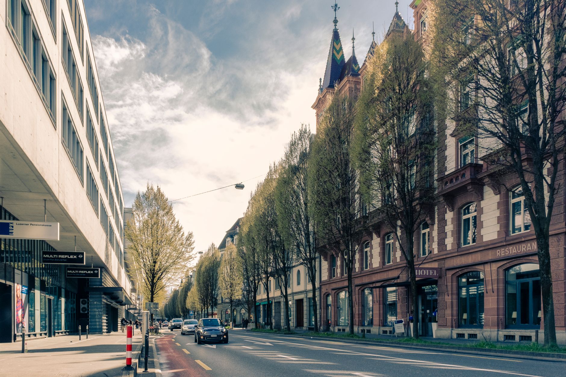 Centrum Banskej Bystrice v okolí Hornej ulice